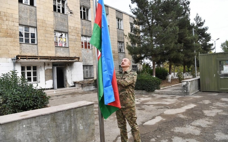 Cəbrayıl şəhərinin azad olunmasından 4 il ötür 